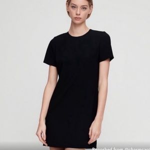 black tna t-shirt dress